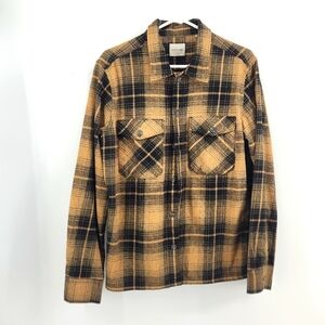 JACK & JONES ESSENTIAL BRUSHED CHECK OVERSHIRT.